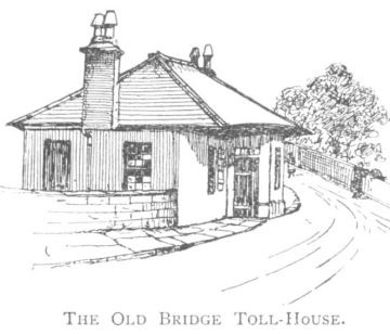 The old bridge toll-house